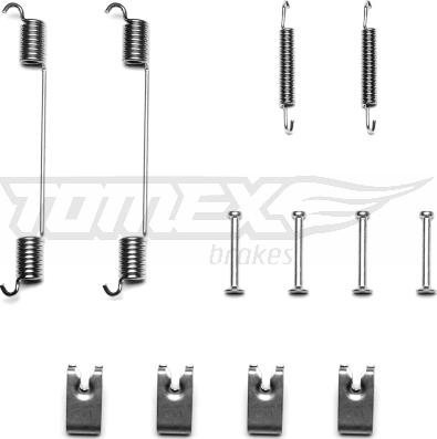 TOMEX brakes TX 40-65 - Sada příslušenství, brzdové čelisti parts5.com