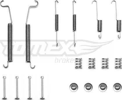 TOMEX brakes TX 40-67 - Accessory Kit, brake shoes www.parts5.com