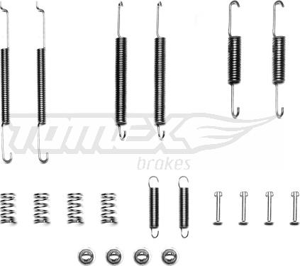 TOMEX brakes TX 40-12 - Accessory Kit, brake shoes parts5.com