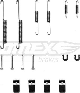 TOMEX brakes TX 40-17 - Accessory Kit, brake shoes www.parts5.com