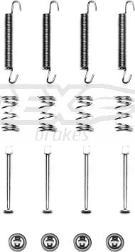 TOMEX brakes TX 40-35 - Set accesorii, sabot de frana parts5.com