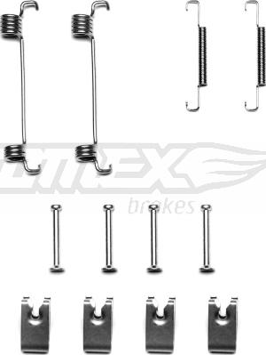 TOMEX brakes TX 40-79 - Accessory Kit, brake shoes www.parts5.com