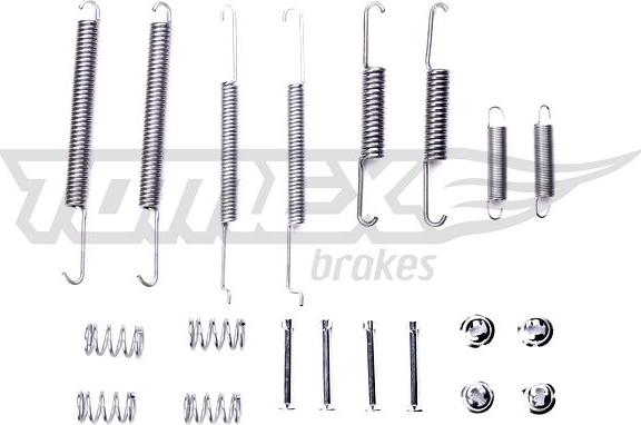 TOMEX brakes TX 41-98 - Juego de accesorios, zapatas de freno www.parts5.com