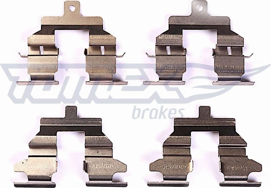 TOMEX brakes TX 43-96 - Set accesorii, placute frana www.parts5.com