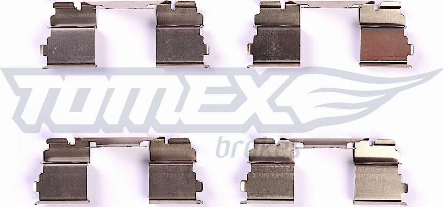 TOMEX brakes TX 43-50 - Kit de accesorios, pastillas de frenos www.parts5.com