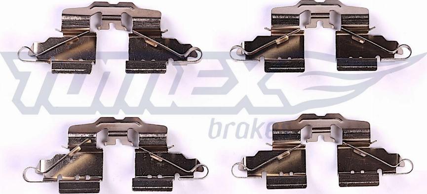 TOMEX brakes TX 43-60 - Accessory Kit for disc brake Pads www.parts5.com