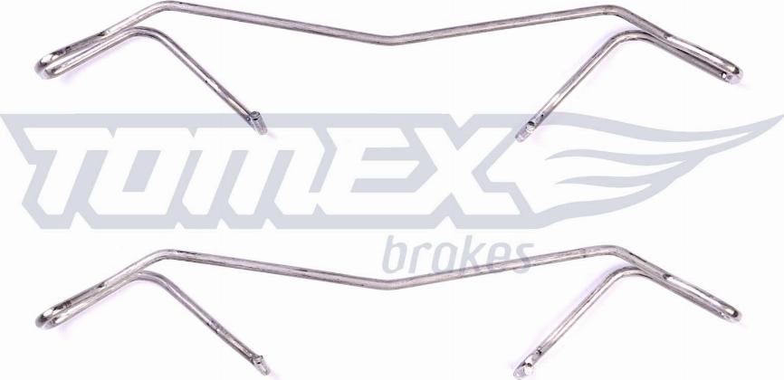 TOMEX brakes TX 43-07 - Accessory Kit for disc brake Pads www.parts5.com