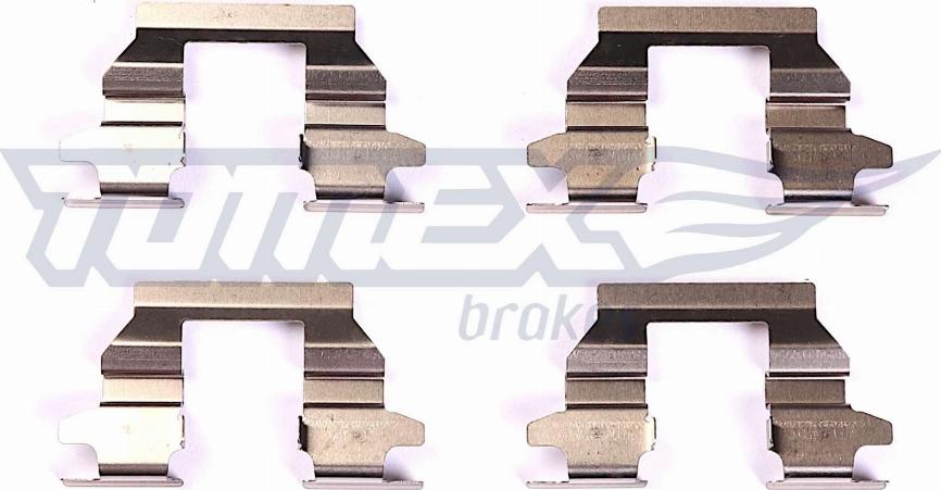 TOMEX brakes TX 43-85 - Accessory Kit for disc brake Pads www.parts5.com