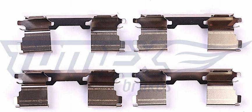 TOMEX brakes TX 43-23 - Set accesorii, placute frana www.parts5.com