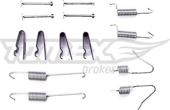 TOMEX brakes TX 42-04 - Комплектующие, барабанный тормозной механизм www.parts5.com