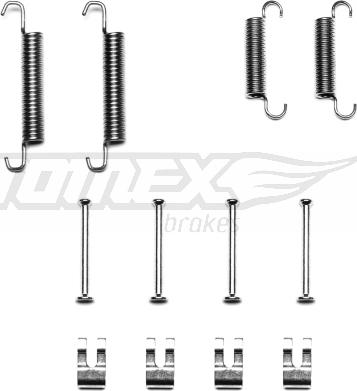 TOMEX brakes TX 42-01 - Sada příslušenství, brzdové čelisti www.parts5.com