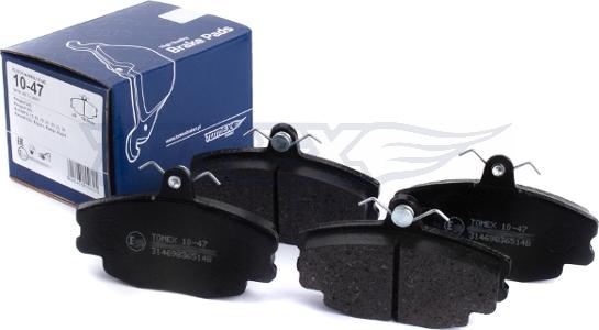 TOMEX brakes TX 10-47 - Komplet kočnih obloga, disk kočnica www.parts5.com