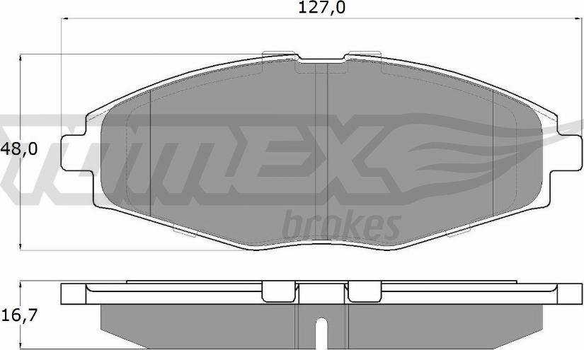 TOMEX brakes TX 10-80 - Juego de pastillas de freno www.parts5.com