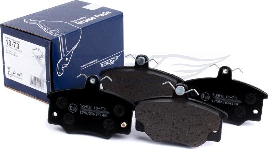 TOMEX brakes TX 10-73 - Fren balata seti, diskli fren www.parts5.com