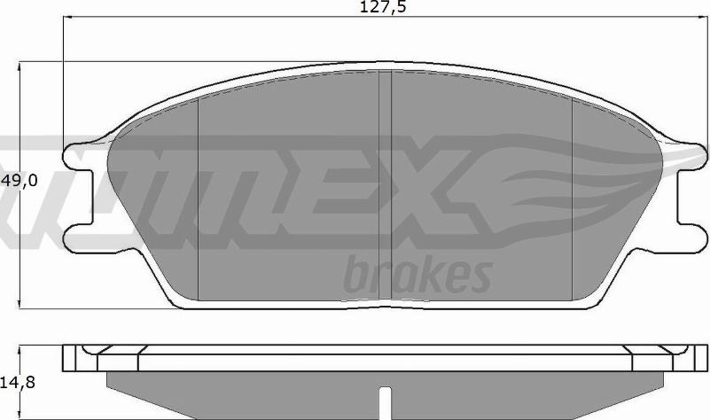 TOMEX brakes TX 11-06 - Juego de pastillas de freno www.parts5.com