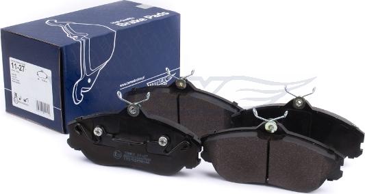 TOMEX brakes TX 11-27 - Fékbetétkészlet, tárcsafék www.parts5.com