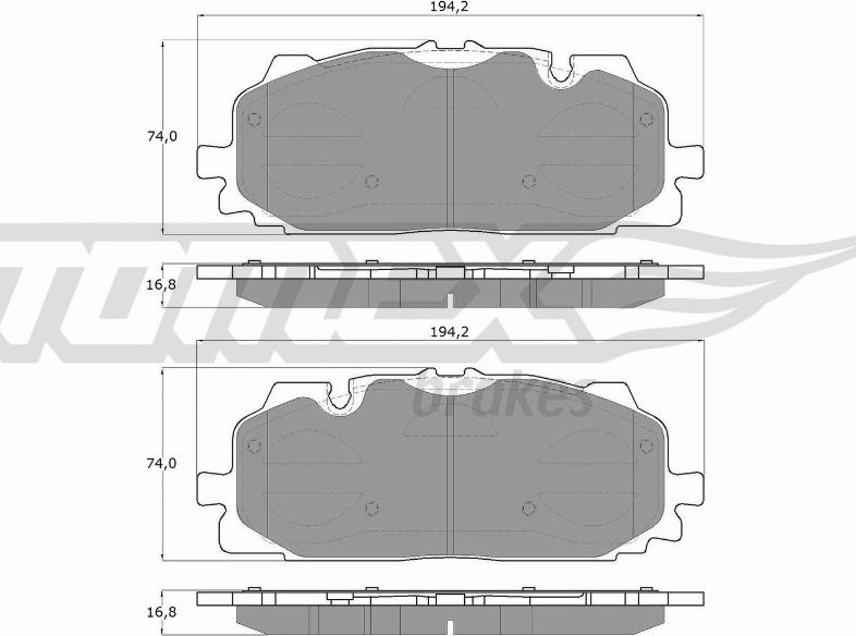 TOMEX brakes TX 18-60 - Juego de pastillas de freno www.parts5.com