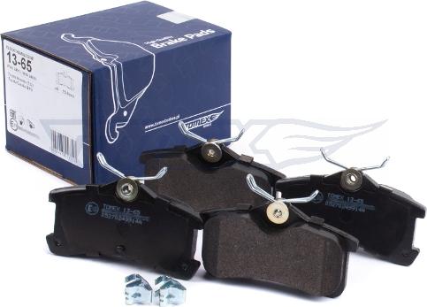 TOMEX brakes TX 13-65 - Set placute frana,frana disc www.parts5.com