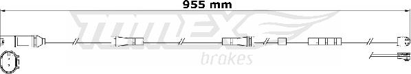 TOMEX brakes TX 31-22 - Signalni kontakt, trošenje kočione pločice www.parts5.com