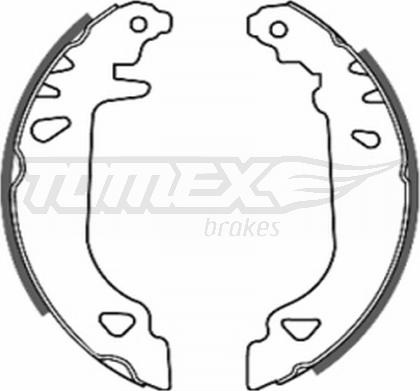 TOMEX brakes TX 20-19 - Jeu de mâchoires de frein www.parts5.com