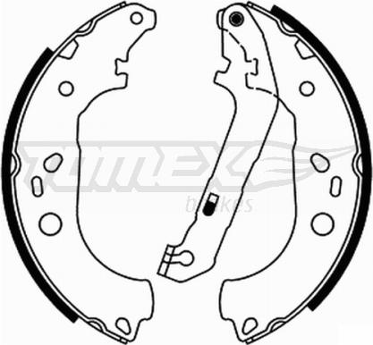 TOMEX brakes TX 21-95 - Zestaw szczęk hamulcowych www.parts5.com