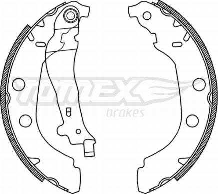 TOMEX brakes TX 21-15 - Komplet kočnih čeljusti www.parts5.com