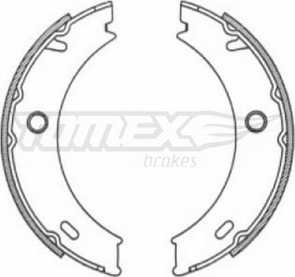 TOMEX brakes TX 21-18 - Brake Shoe Set www.parts5.com