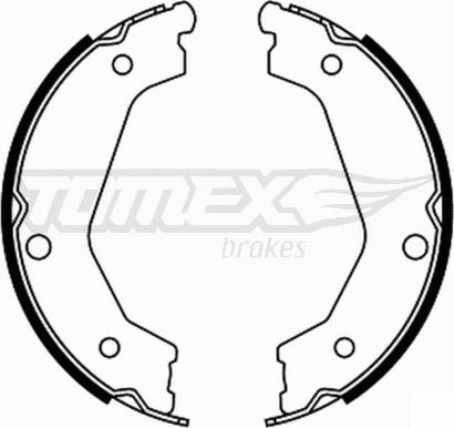 TOMEX brakes TX 21-88 - Set saboti frana www.parts5.com