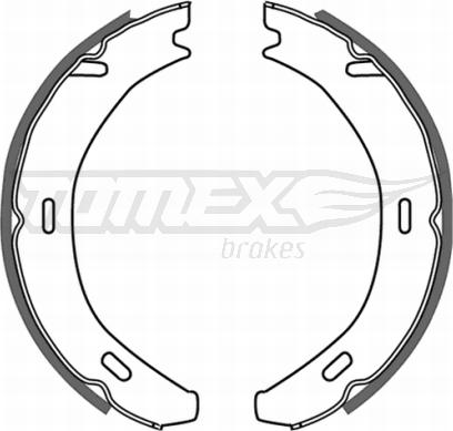 TOMEX brakes TX 21-20 - Set saboti frana www.parts5.com