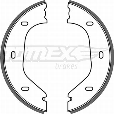 TOMEX brakes TX 21-21 - Komplet kočionih papuča www.parts5.com