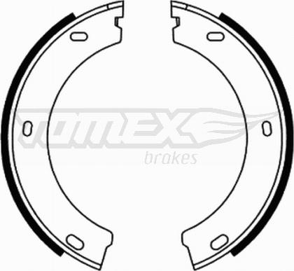 TOMEX brakes TX 21-73 - Brake Shoe Set www.parts5.com