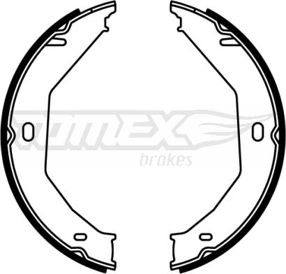 TOMEX brakes TX 22-58 - Brake Shoe Set parts5.com