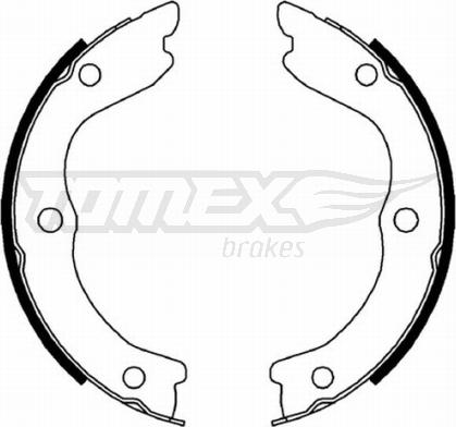 TOMEX brakes TX 22-30 - Zestaw szczęk hamulcowych www.parts5.com