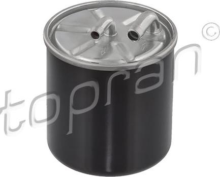 Topran 400 886 - Filtro combustible www.parts5.com