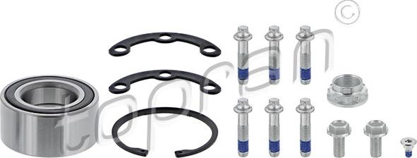 Topran 401 167 - Kit de roulements de roue www.parts5.com