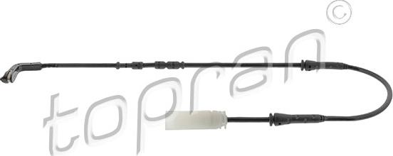 Topran 500 996 - Senzor de avertizare,uzura placute de frana parts5.com