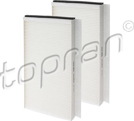 Topran 500 647 - Filter, interior air www.parts5.com