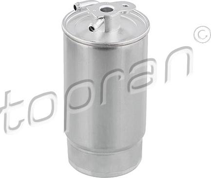 Topran 500 897 - Filtro combustible www.parts5.com