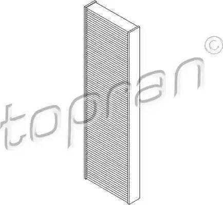 Topran 501 653 - Filter,salongiõhk www.parts5.com