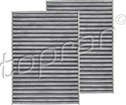 Topran 502 962 - Filter, interior air www.parts5.com