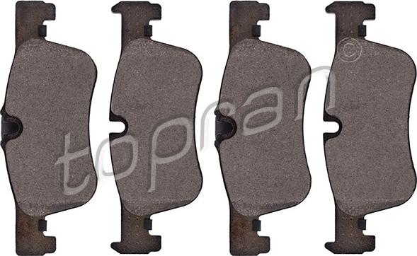 Topran 502 480 - Brake Pad Set, disc brake www.parts5.com