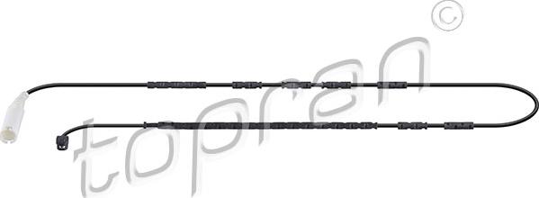 Topran 502 148 - Senzor de avertizare,uzura placute de frana www.parts5.com