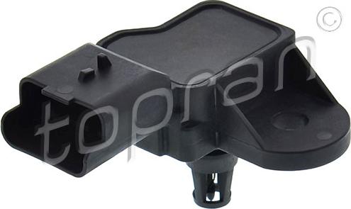 Topran 502 287 - Sensor, boost pressure www.parts5.com