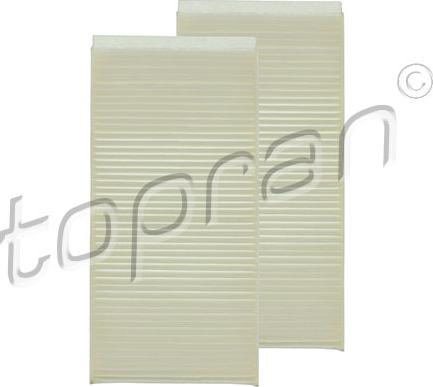 Topran 502 794 - Filter, interior air parts5.com