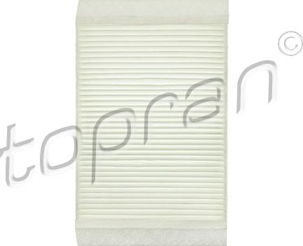 Topran 600 087 - Filter, interior air www.parts5.com