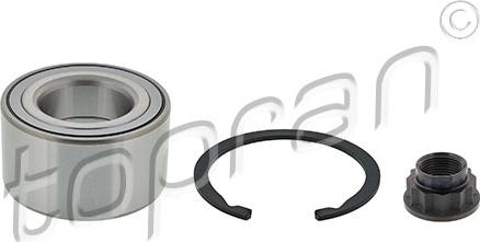 Topran 600 237 - Wheel hub, bearing Kit parts5.com