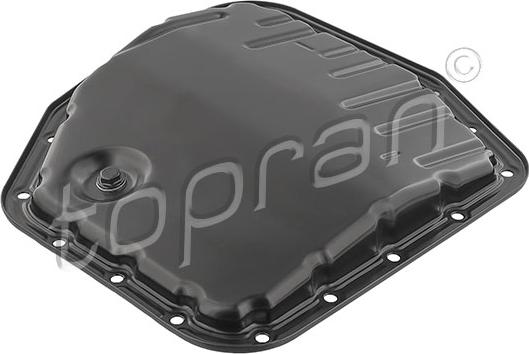 Topran 600 725 - Oil sump, automatic transmission www.parts5.com