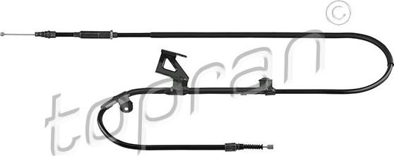 Topran 631 762 - Cable, parking brake www.parts5.com