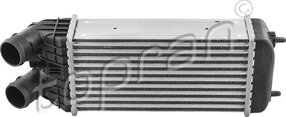 Topran 629 102 - Intercooler, charger www.parts5.com