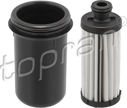 Topran 625 363 - Filtro hidráulico, transmisión automática www.parts5.com